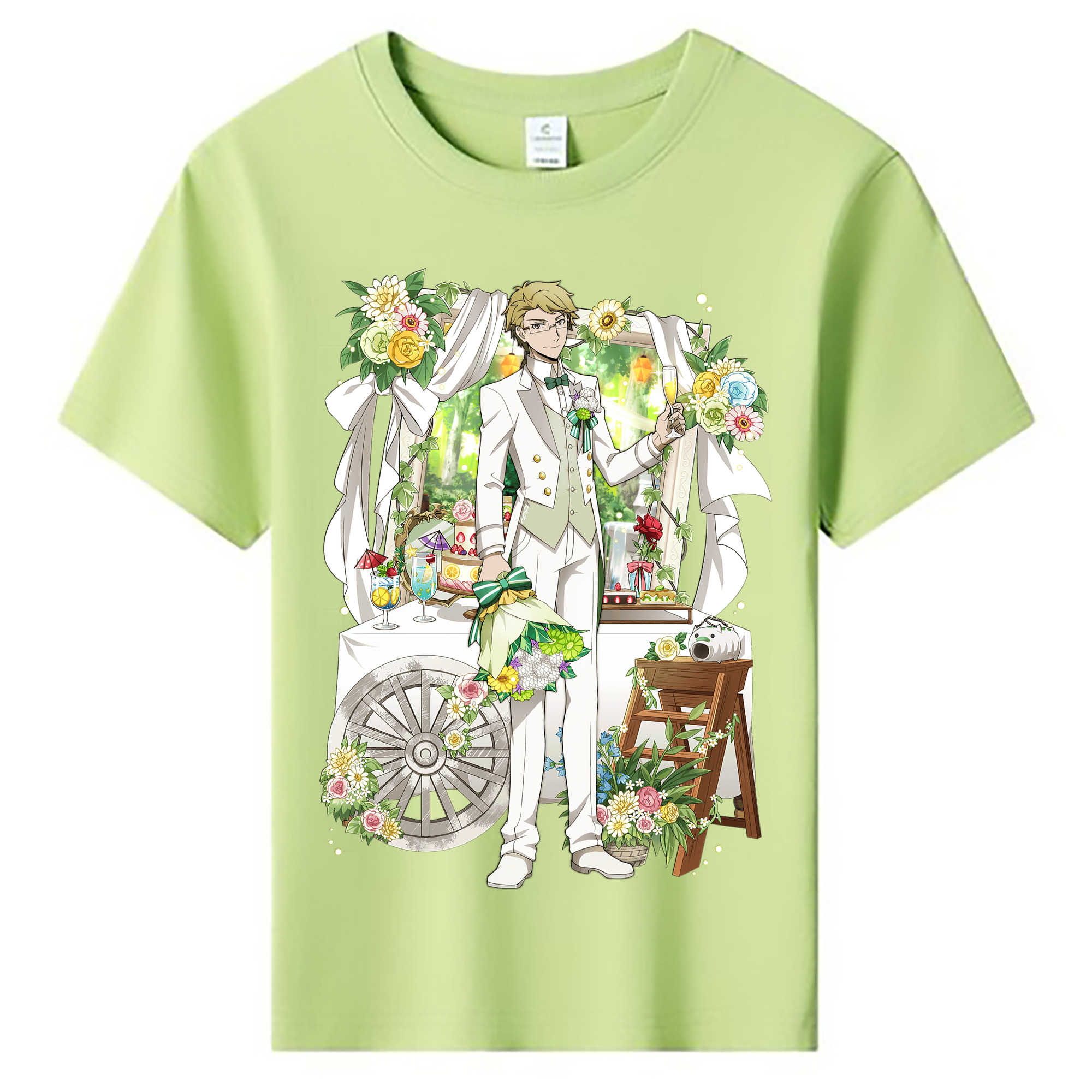 （画像用） 文豪ストレイドッグス Bungo Stray Dogs 綿100％キッズTシャツ（フロントプリント）